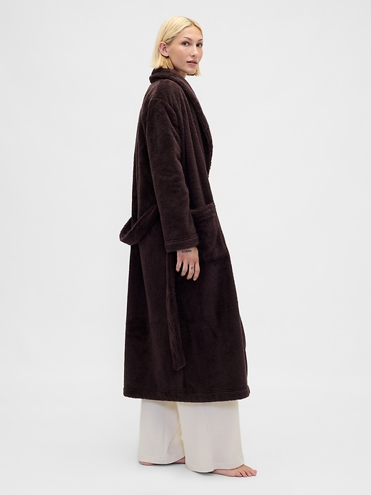 Image number 3 showing, Oversized Sherpa Robe
