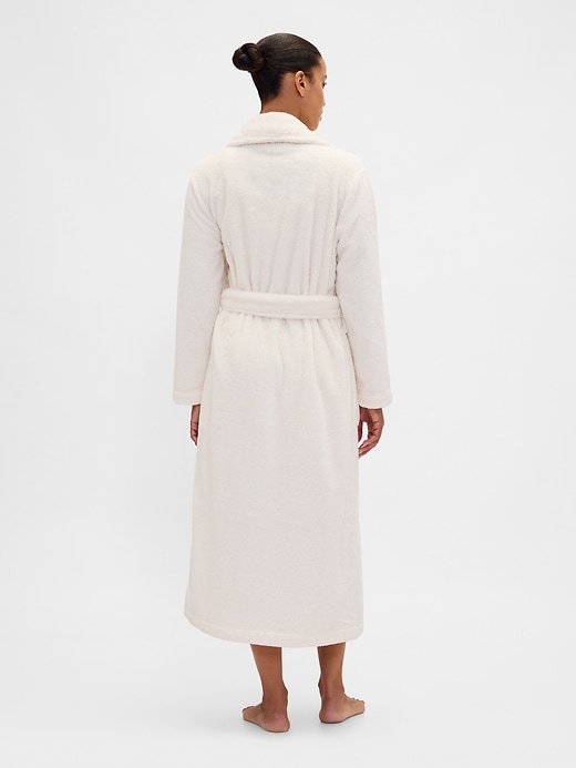 Image number 4 showing, Oversized Sherpa Robe
