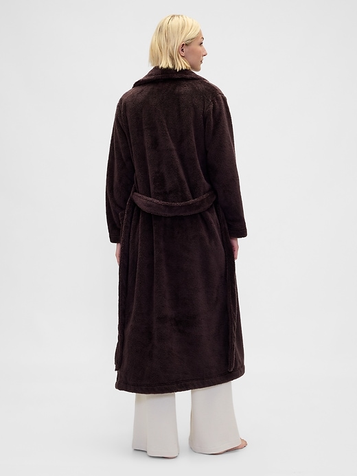 Image number 4 showing, Oversized Sherpa Robe