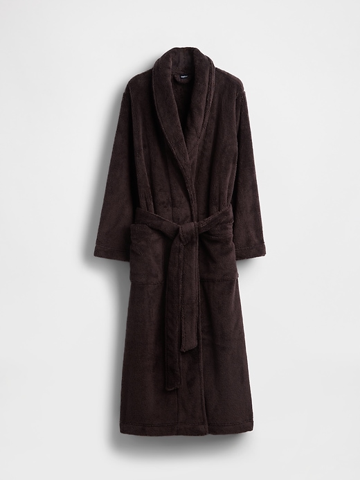 Image number 5 showing, Oversized Sherpa Robe