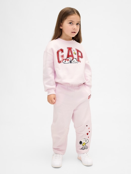 Image number 1 showing, Baby & Toddler VintageSoft Snoopy Barrel Sweatpants