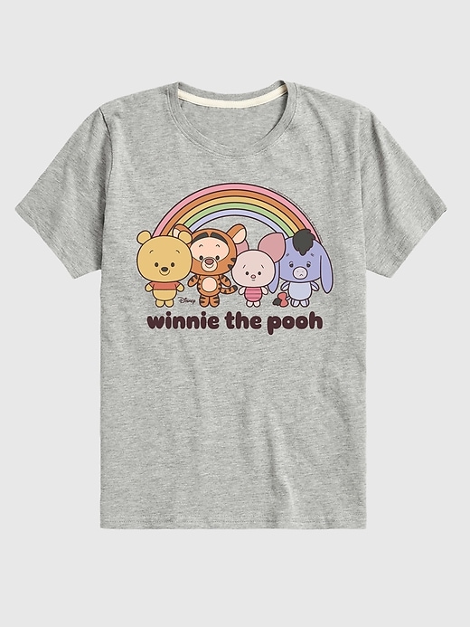 Image number 1 showing, Toddler Winnie the Pooh Rainbow Short Sleeve Graphic Tee
