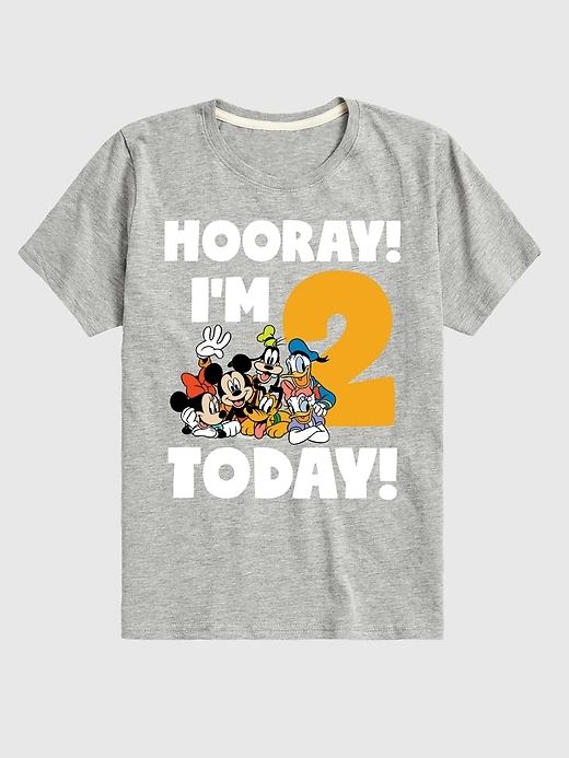 Image number 1 showing, Toddler Disney Hooray Im 2 Today Graphic Tee