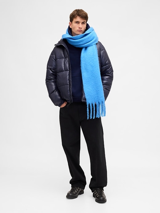 Brushed Fringe Scarf