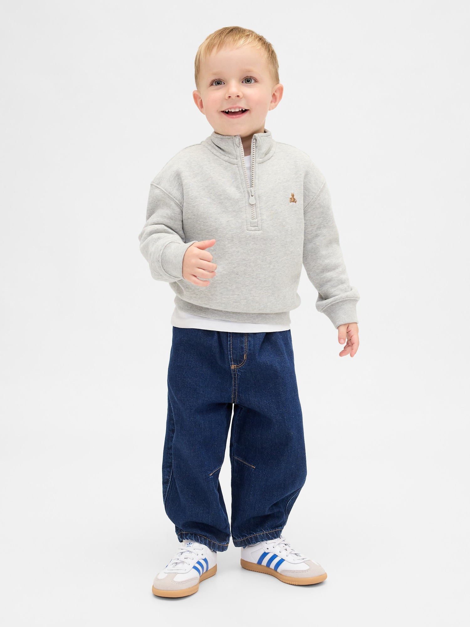 Детские джинсы Gap Baby & Toddler Pull-On Barrel Jeans