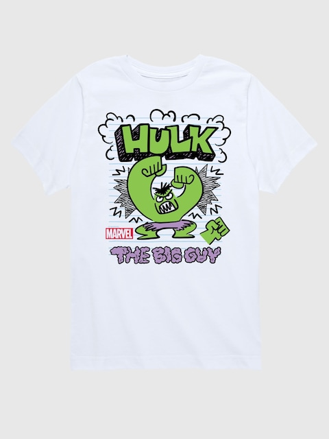 Toddler Marvel The Incredible Hulk Doodle Short Sleeve Graphic Tee