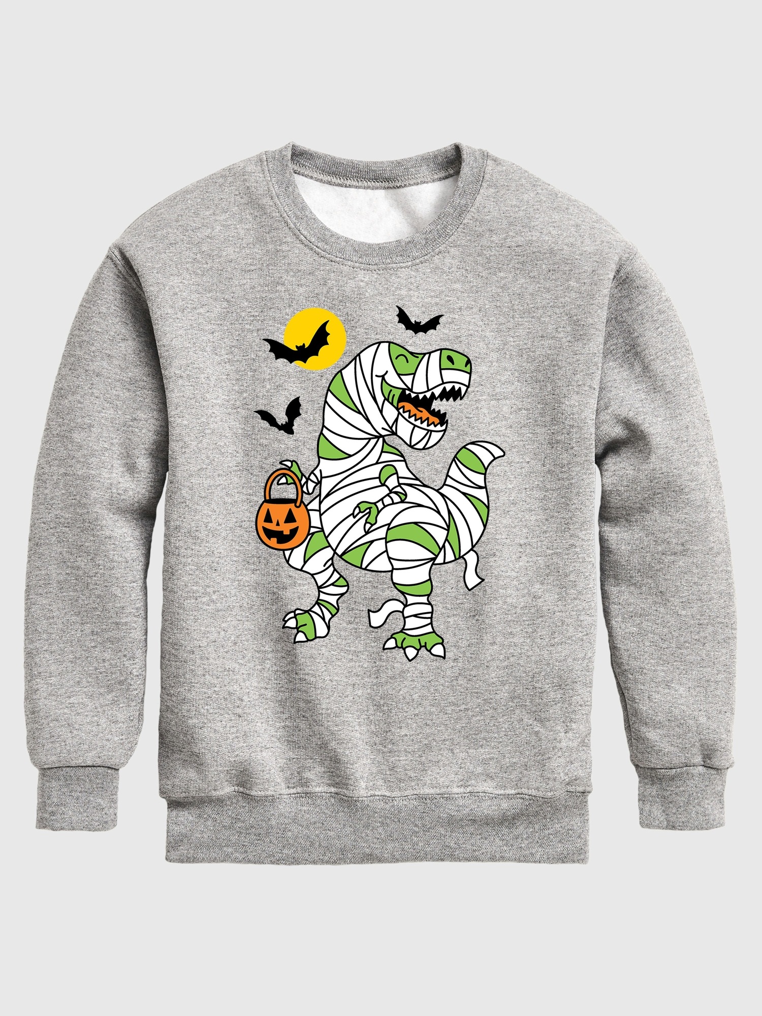 Toddler T-Rex Mummy Crewneck Fleece Sweatshirt