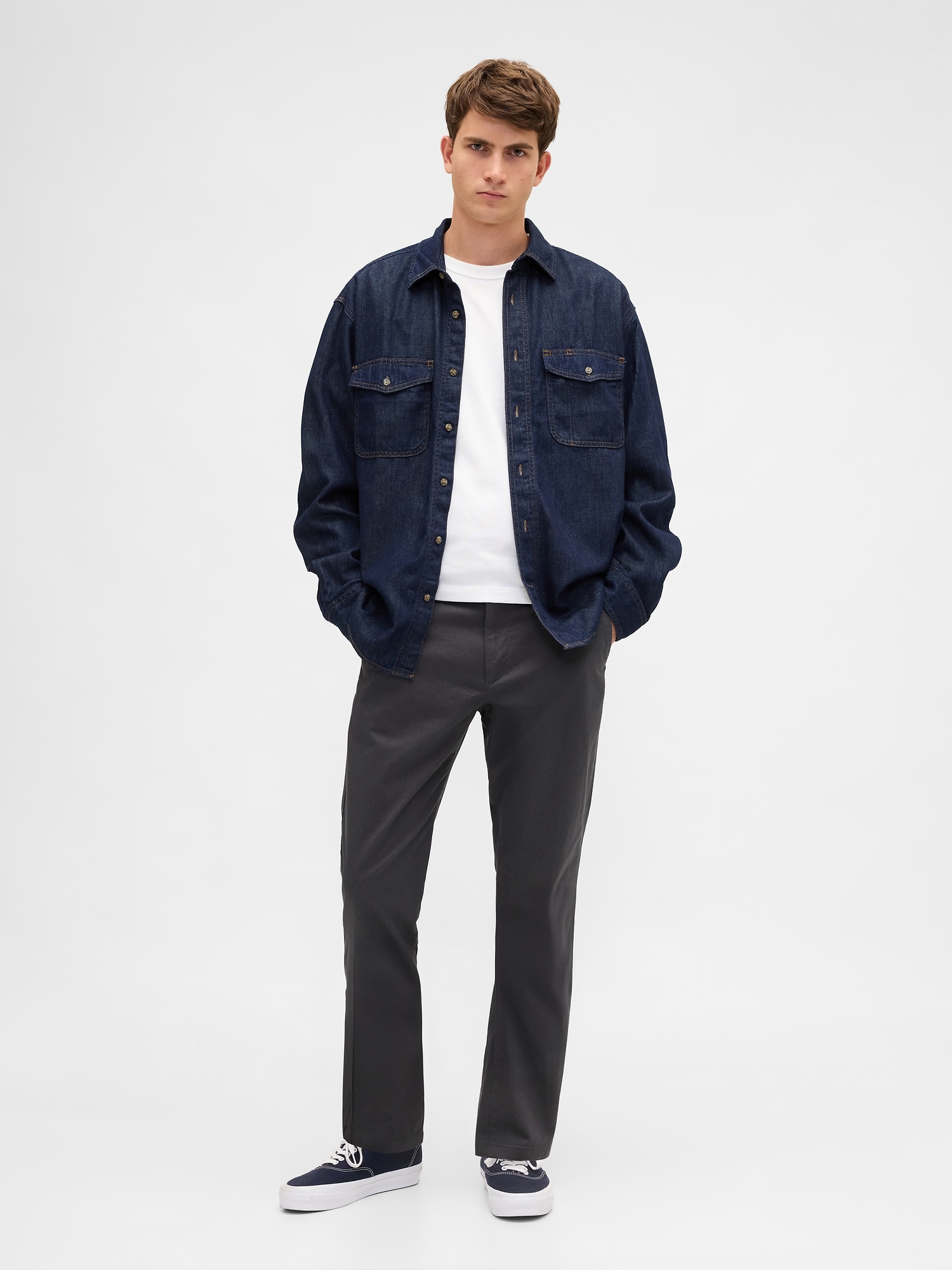 Slim Khakis - Soft Black