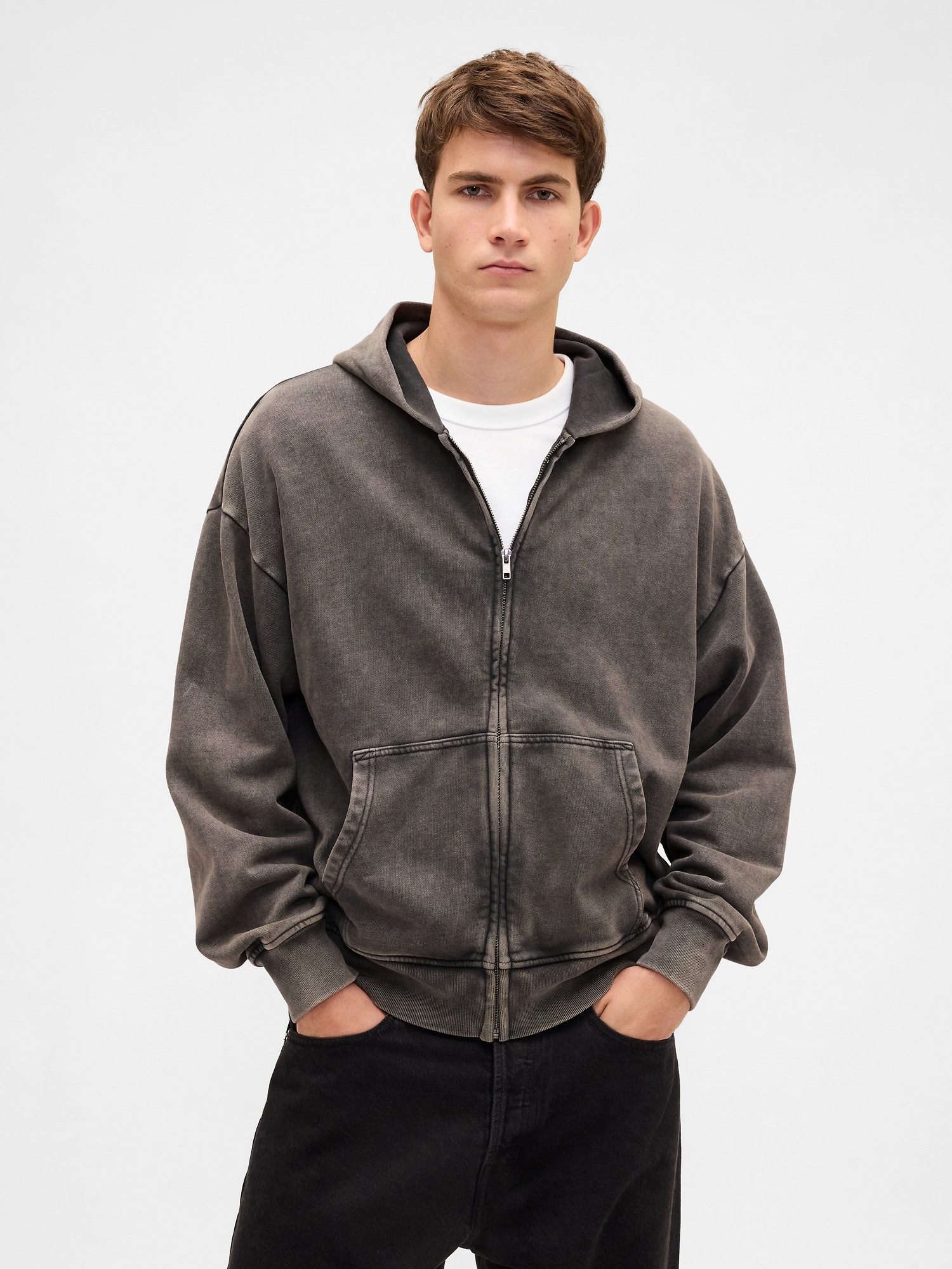 Мужские худи Gap Adult Heavyweight Oversized Zip