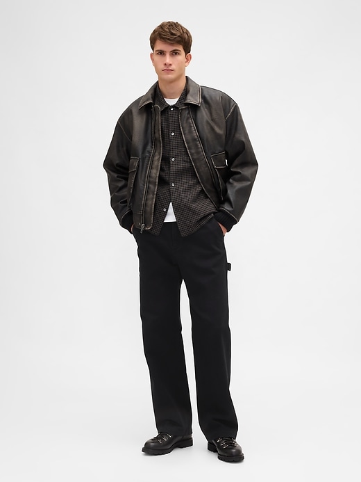 Image number 2 showing, Organic Cotton Relaxed Flannel Shirt