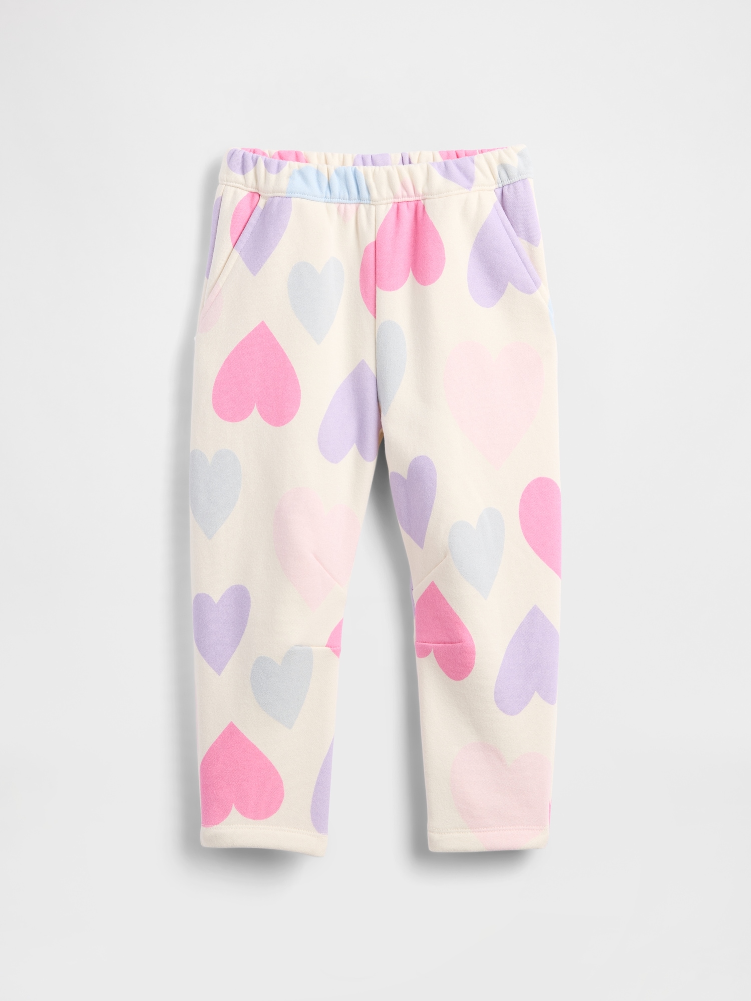 Baby & Toddler VintageSoft Barrel Sweatpants - Pink Hearts