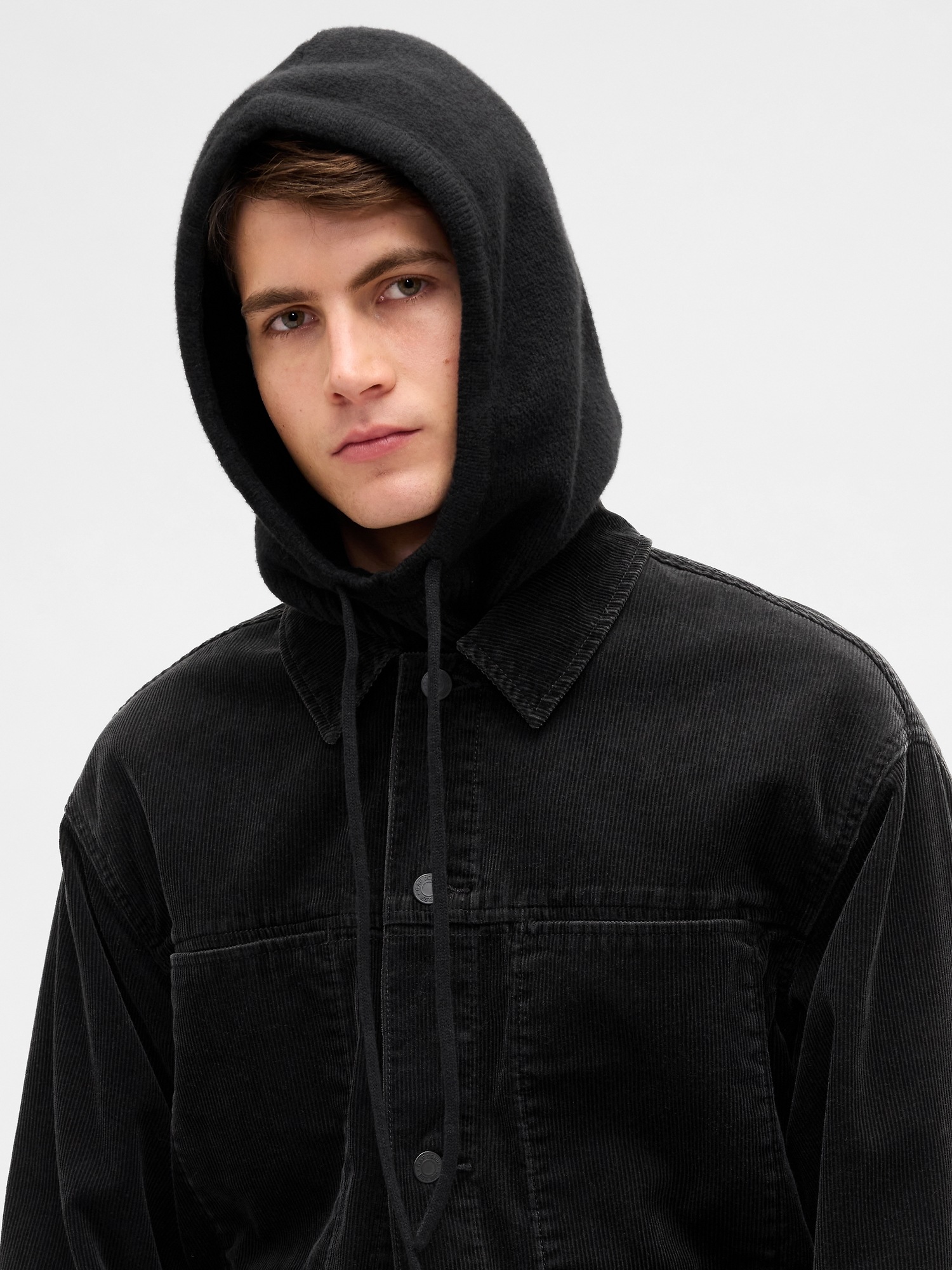 Gap CashSoft Drawcord Hood — фото 3