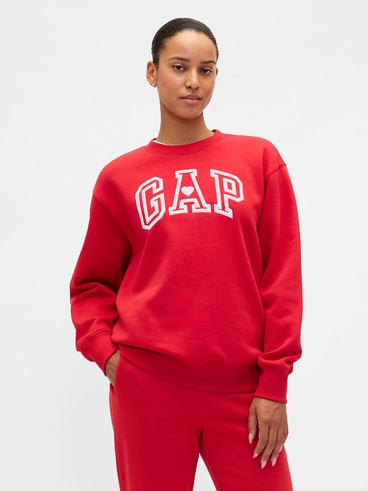 Image number 1 showing, VintageSoft Gap Logo Tunic Sweatshirt