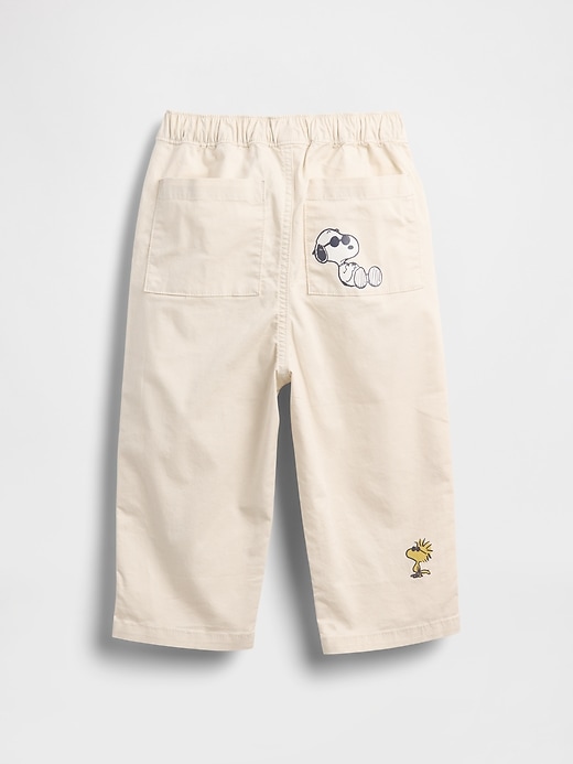 Image number 3 showing, Baby & Toddler Peanuts Pull-On Barrel Pants
