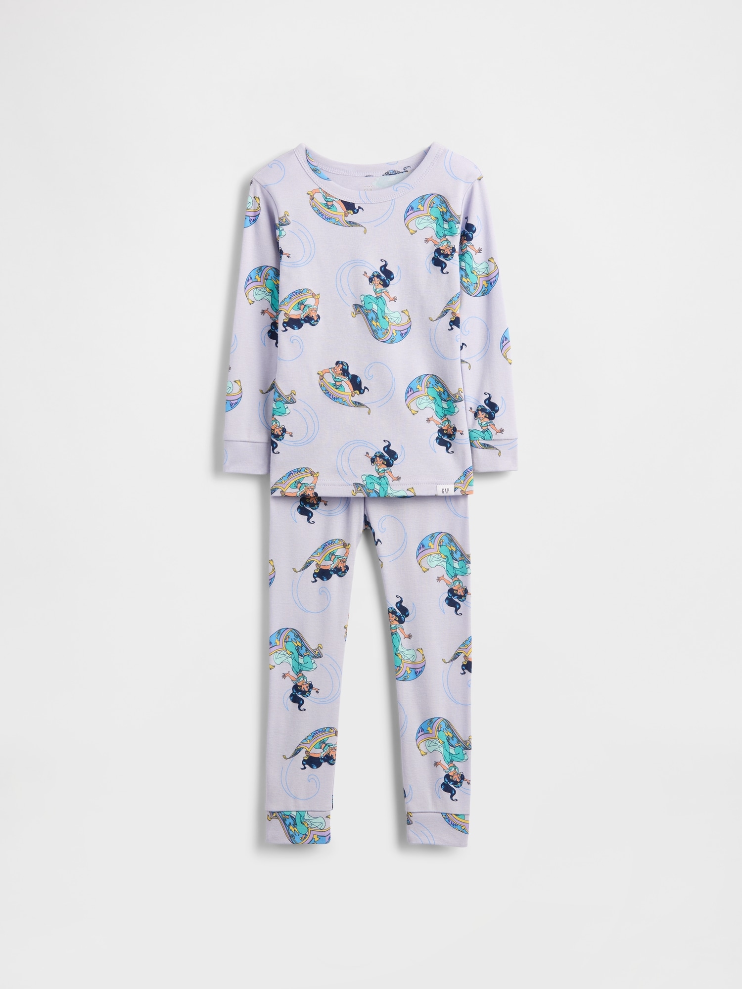 Gap × Disney Baby & Toddler Organic Brushed Cotton PJ Set - Pure Lavender