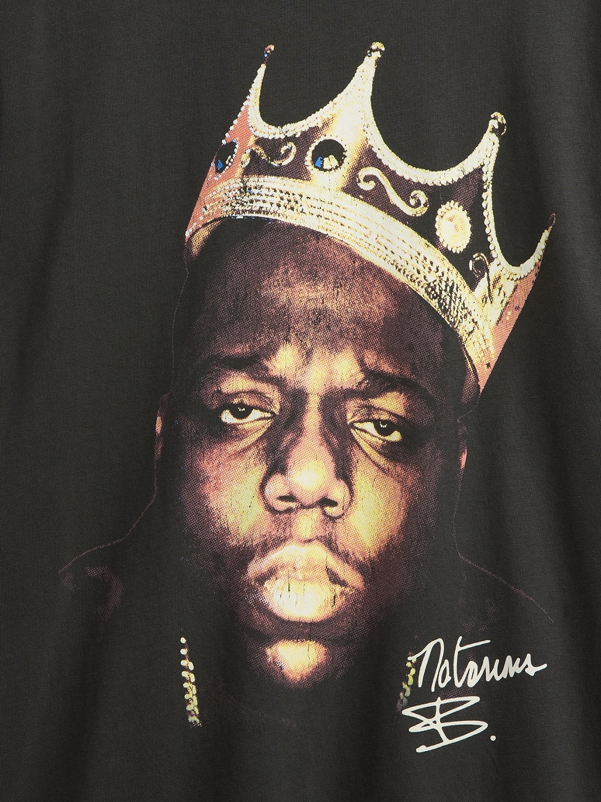 Мужские футболки Gap The Notorious B.I.G. Relaxed Graphic T-Shirt — фото 4