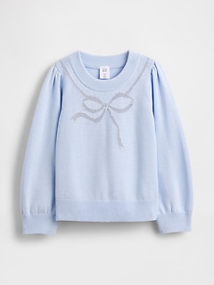 Baby & Toddler Puff-Sleeve Sweater