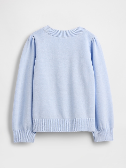 Image number 2 showing, Baby & Toddler Puff-Sleeve Sweater