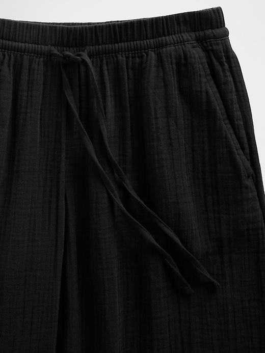 Image number 6 showing, Cotton Gauze Barrel Joggers