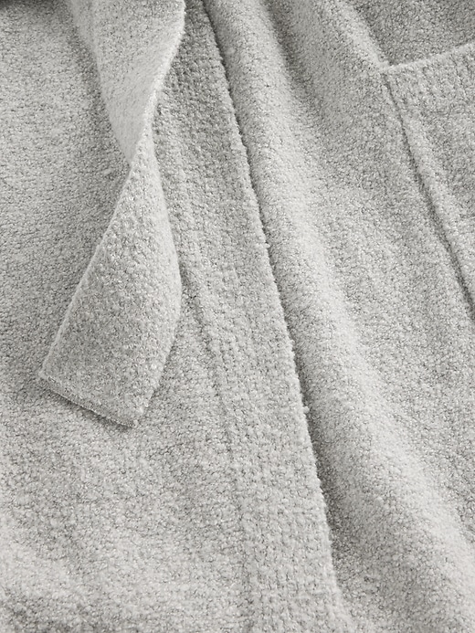 Image number 2 showing, CashSoft Boucle Relaxed Robe