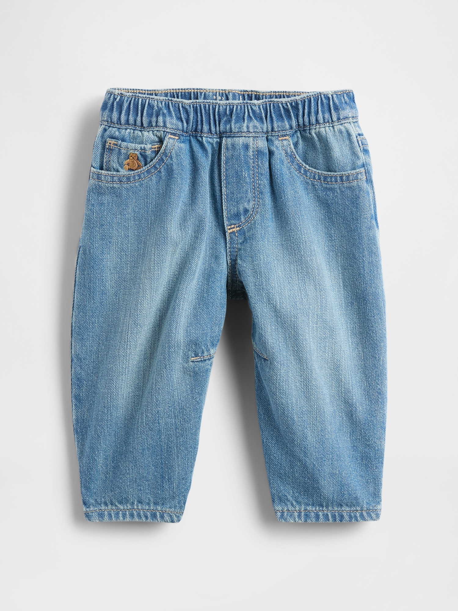 Детские джинсы Gap Baby Pull-on Barrel Jeans
