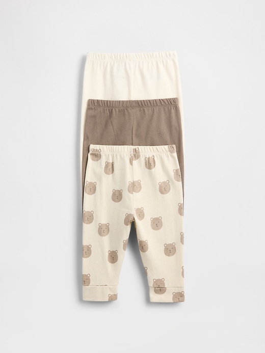 Image number 2 showing, Baby First Favorites Organic Cotton Pull-On Pants (3-Pack)