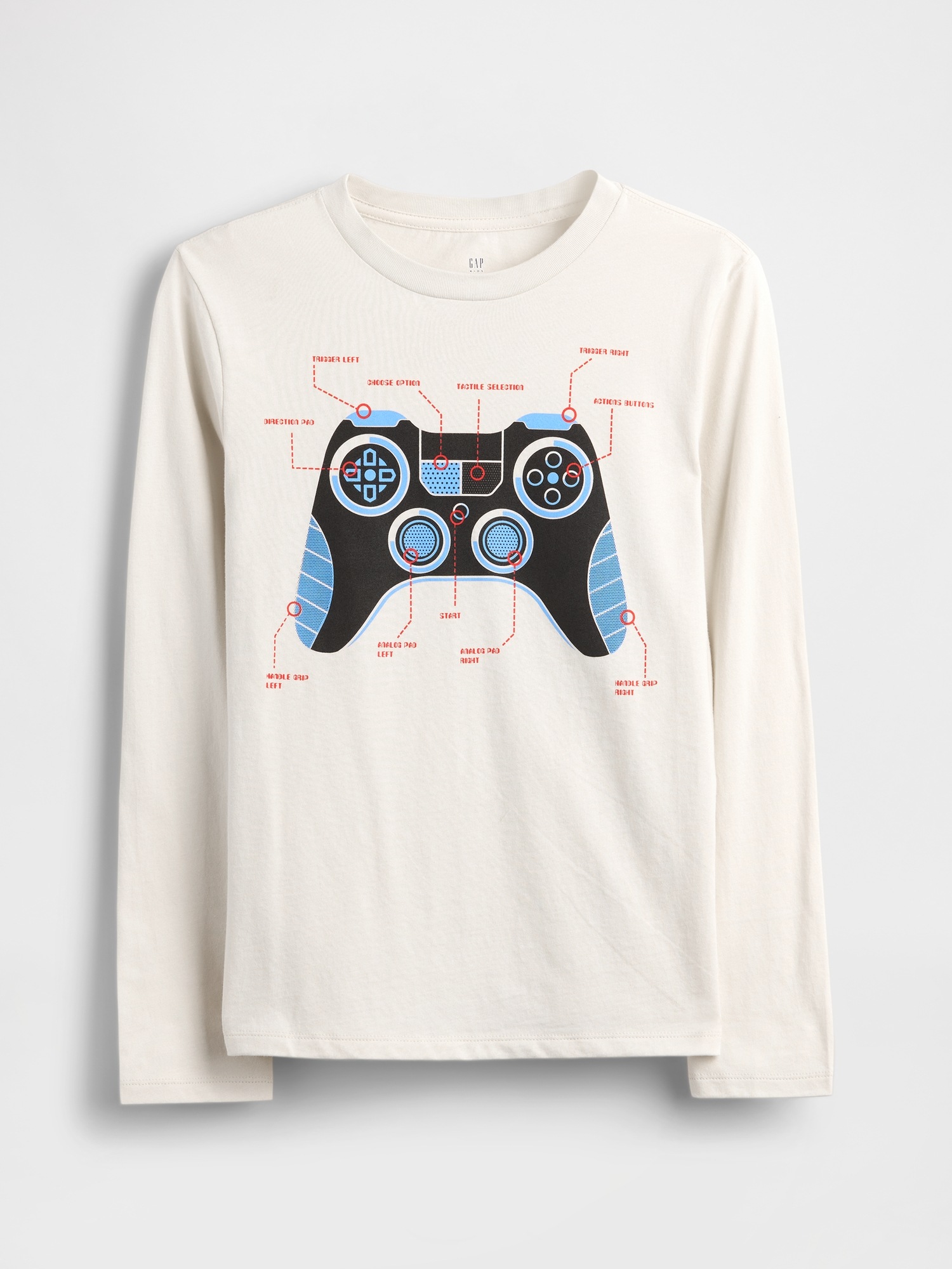 Детские футболки Gap Kids Long Sleeve Graphic T-Shirt