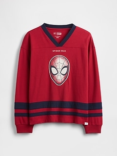 Kids Spider-Man Relaxed Jersey T-Shirt