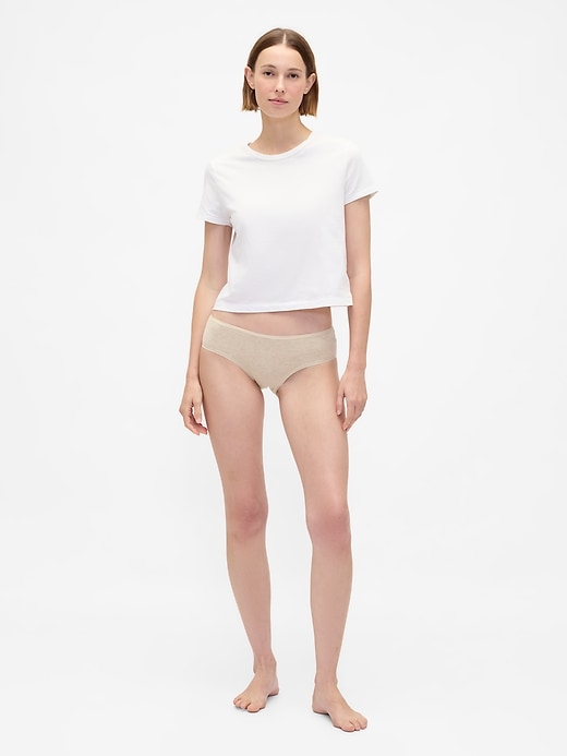 Image number 3 showing, Organic Stretch Cotton Hipster