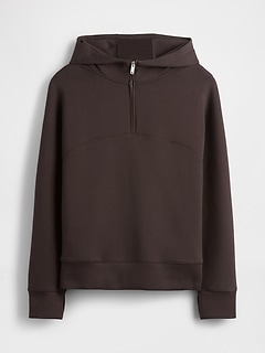 GapFit Oversized Quarter-Zip Hoodie