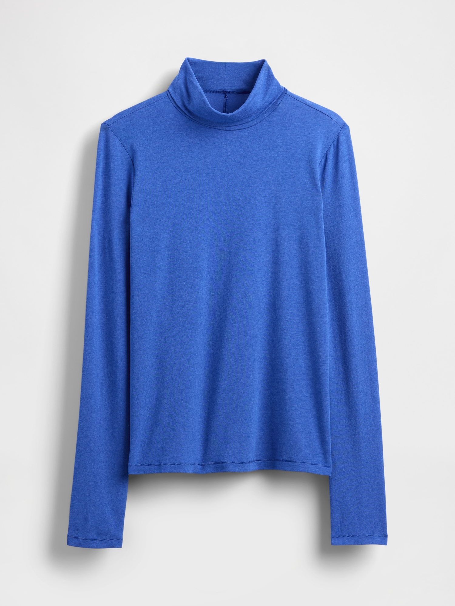 Featherweight Turtleneck - Dazzling Blue