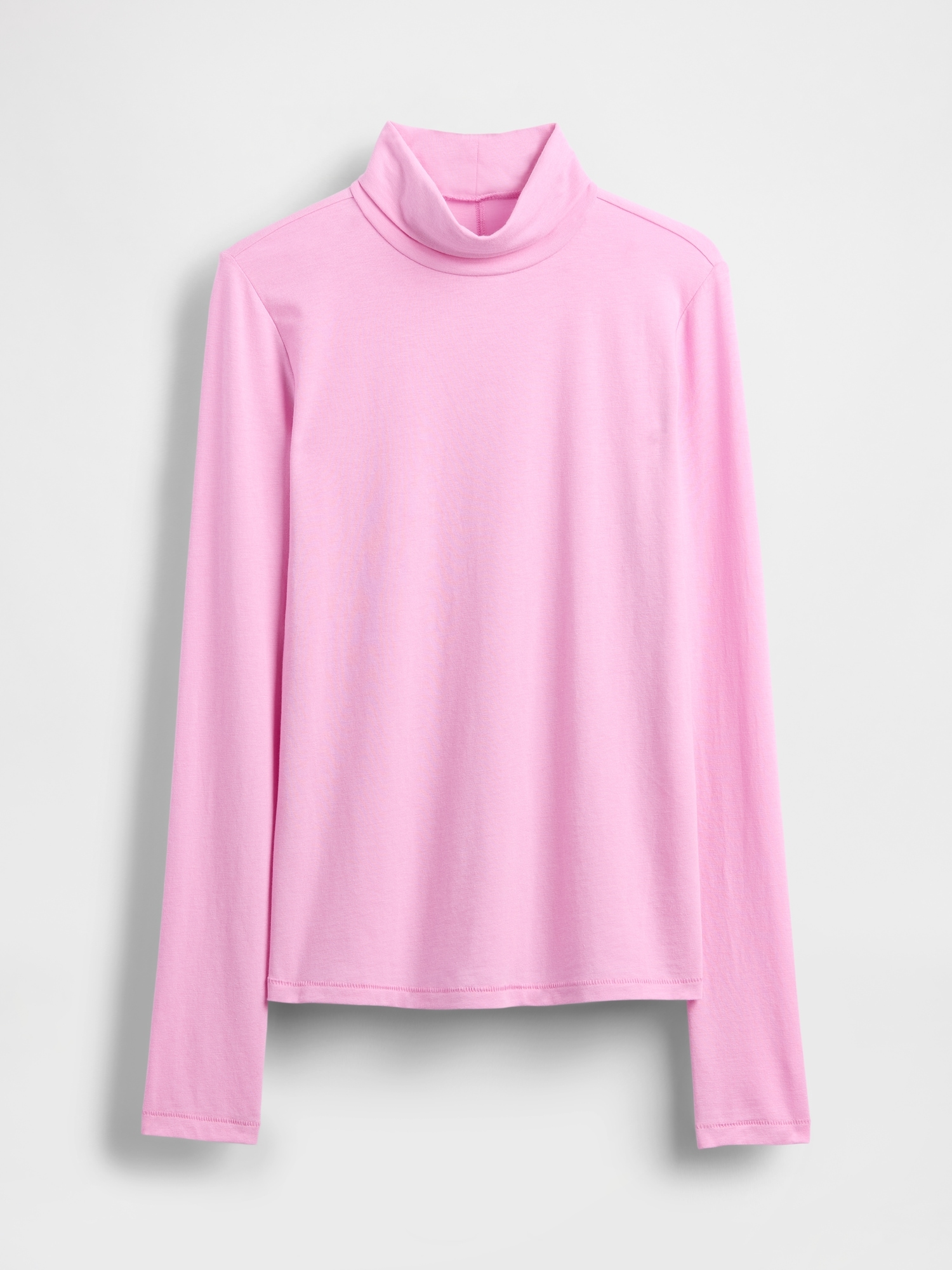 Featherweight Turtleneck - Sugar Pink