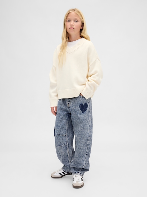 Kids Easy Barrel Jeans