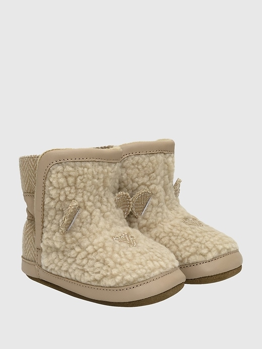 Image number 2 showing, Robeez Baby Wren Soft Sole Boots