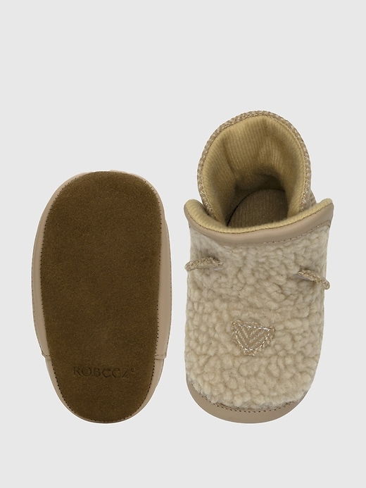 Image number 3 showing, Robeez Baby Wren Soft Sole Boots
