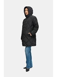 Image number 3 showing, Ingrid and Isabel Maternity Parka With Removable Baby Carrier Insert