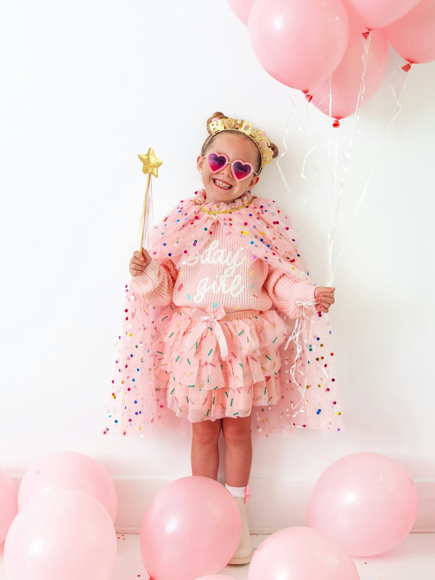 Sweet Wink Birthday Girl Sprinkle Tiered Tutu
