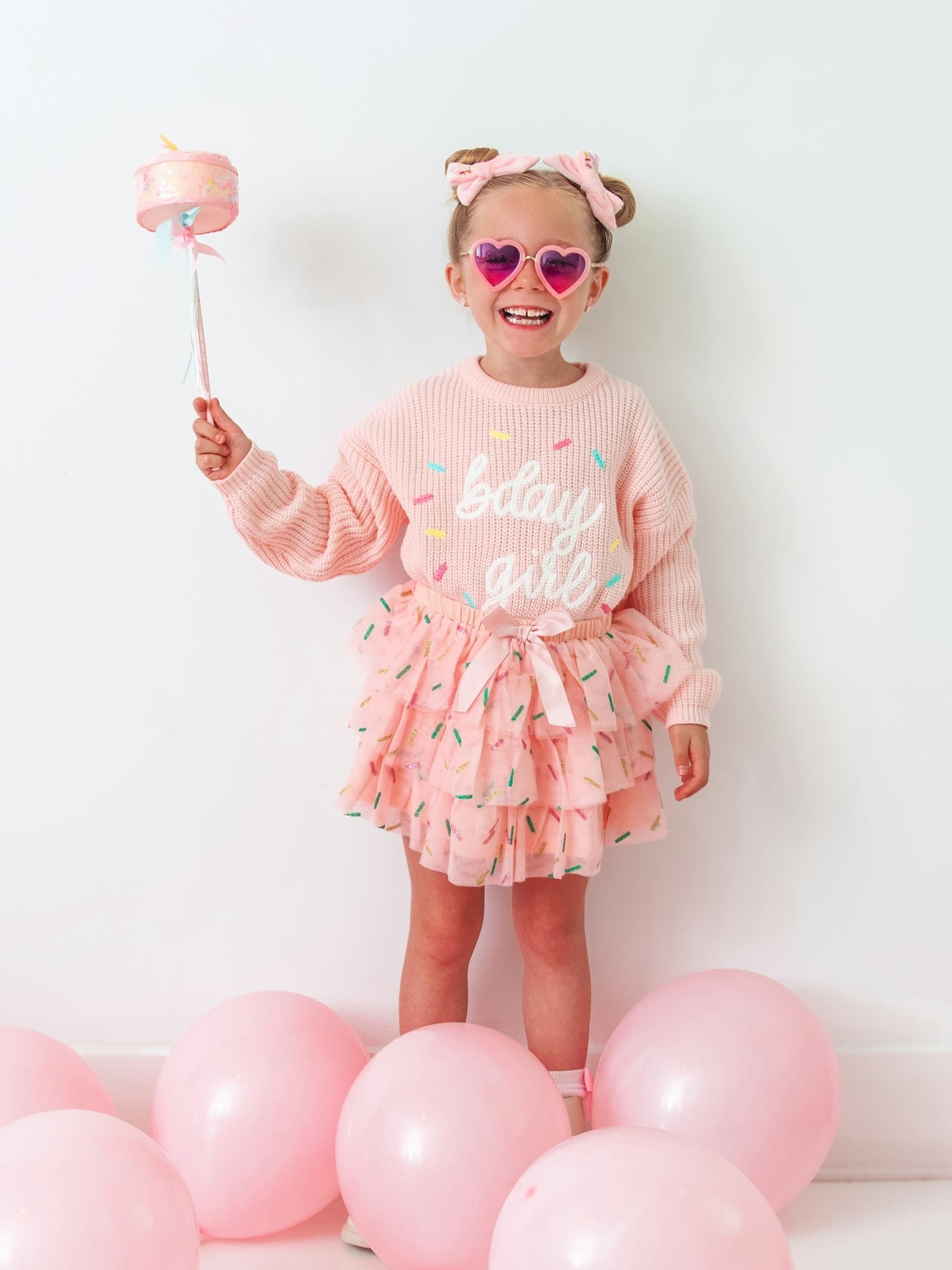 Sweet Wink Birthday Girl Sprinkle Tiered Tutu