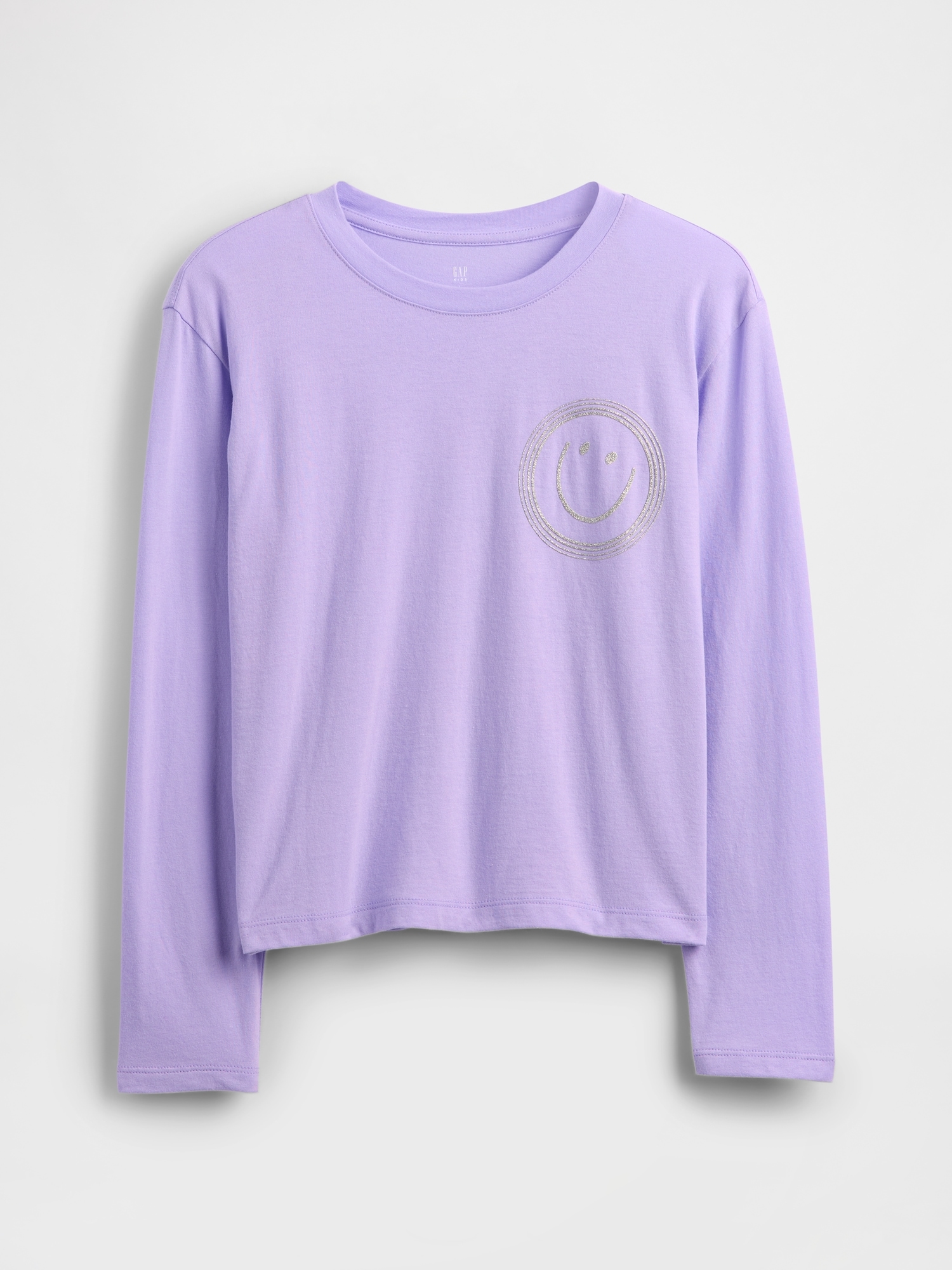 Kids Relaxed Graphic T-Shirt - Purple Lotus