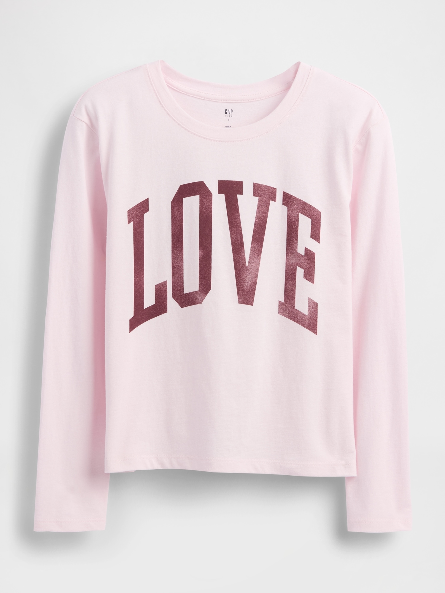 Kids Relaxed Graphic T-Shirt - Pink Dogwood