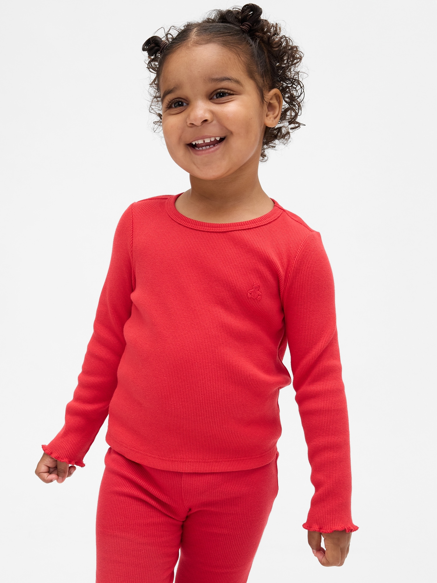 Baby & Toddler Mix & Match Rib T-Shirt - Modern Red