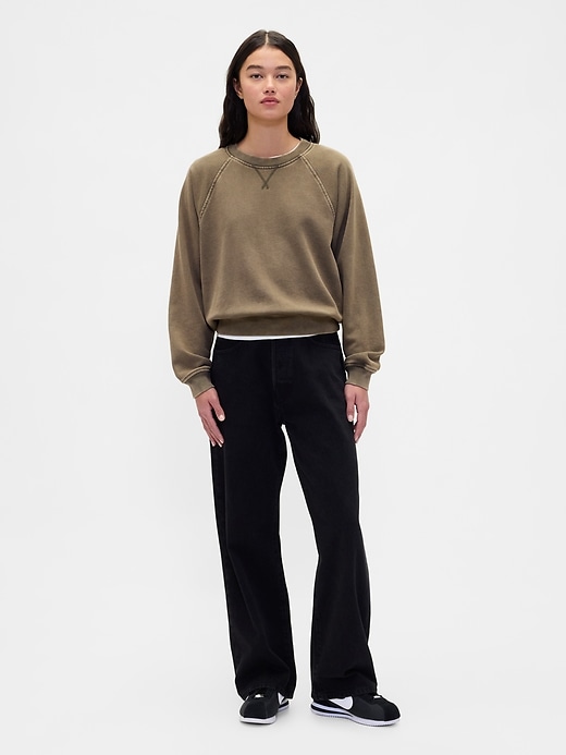 Heavyweight French Terry Raglan Sweatshirt