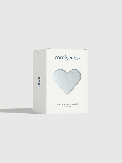 Image number 3 showing, Comfy Cubs Baby Hooded Towel