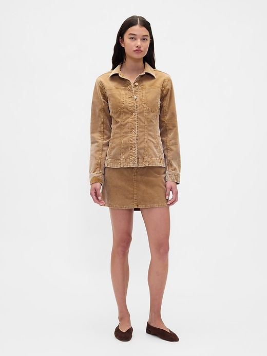 Corduroy Crop Jacket