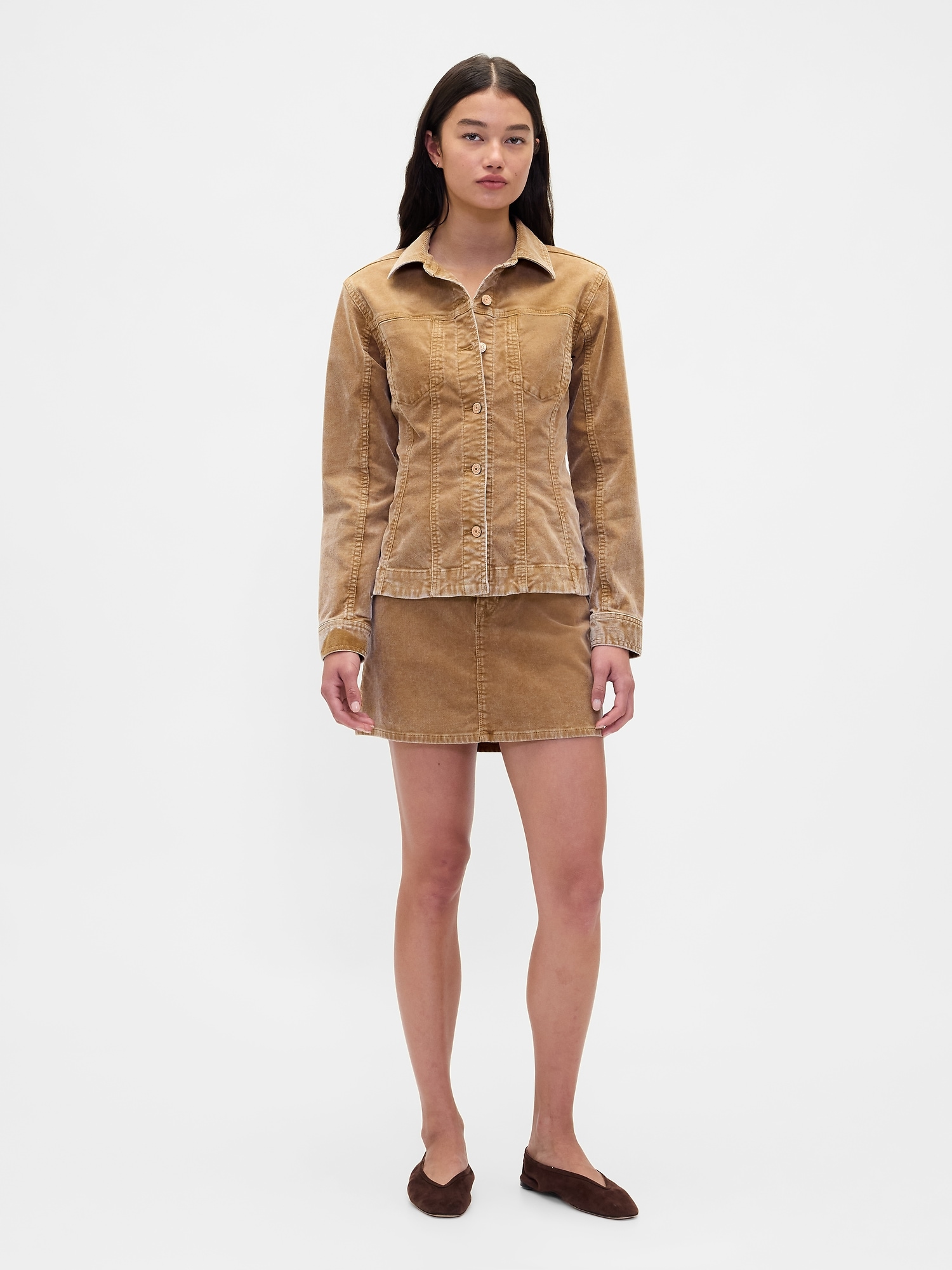 Corduroy Crop Jacket