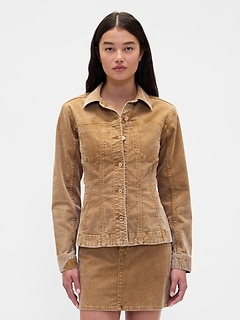 Corduroy Crop Jacket