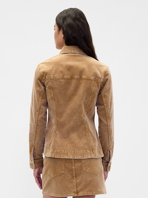 Corduroy Crop Jacket