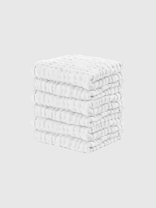 Image number 1 showing, Comfy Cubs Muslin Washcloths