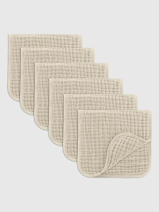 Image number 1 showing, Comfy Cubs Muslin Burp Cloths