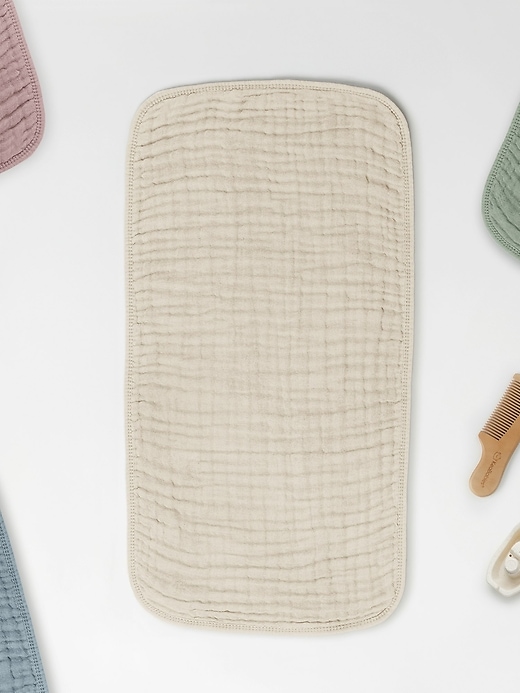 Image number 6 showing, Comfy Cubs Muslin Burp Cloths